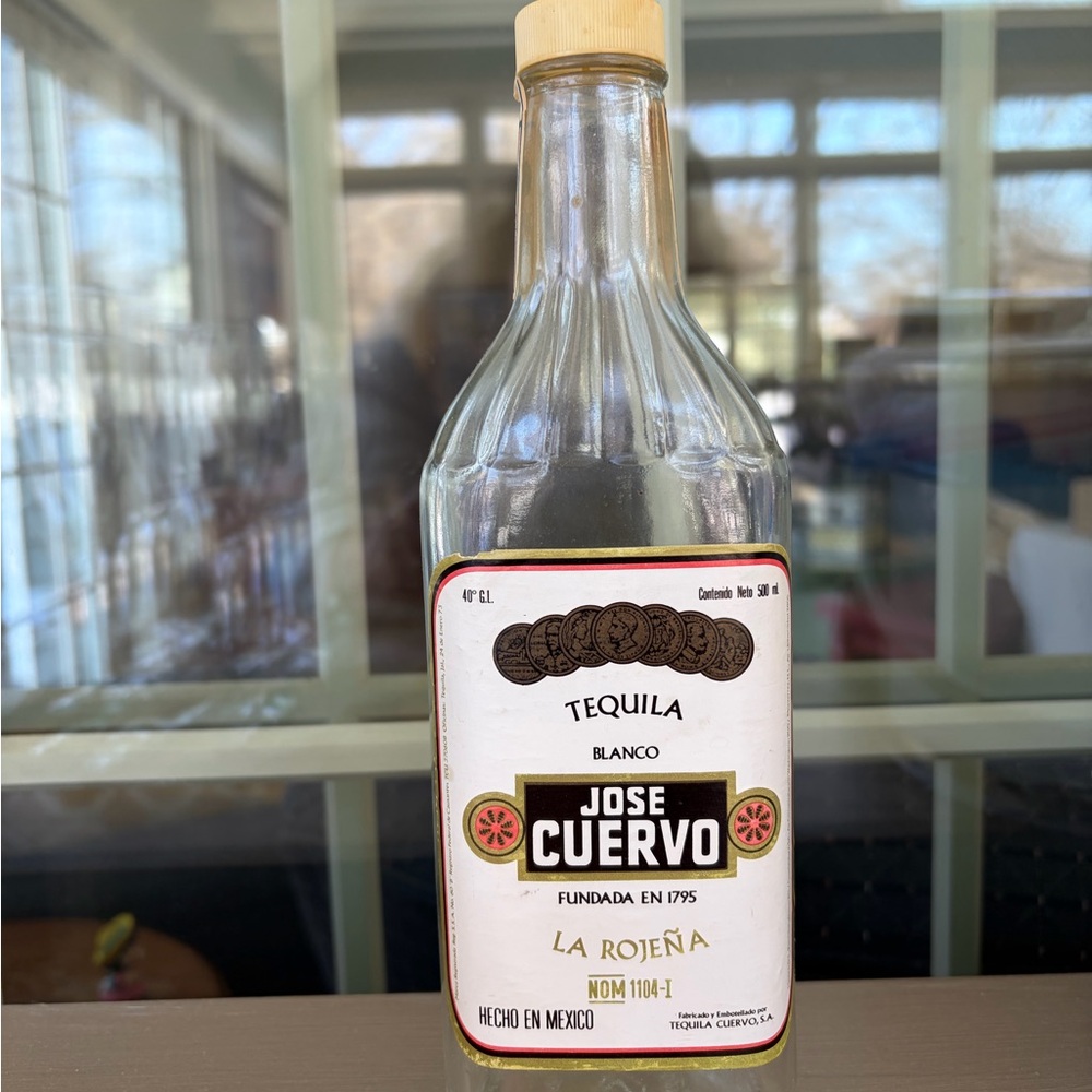 Clear Glass Bottle